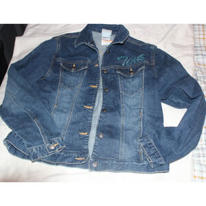 Disney Store Studio Collection Women’s M 10/12Tinkerbell Tink Jean Jacket